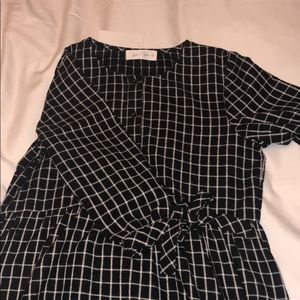 Aspyn Ovard’s Luca + Grae Plaid Flannel Midi Dress